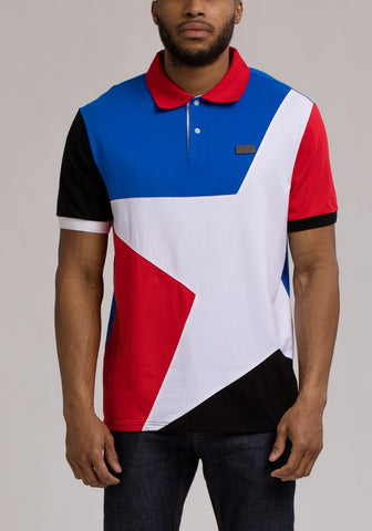 Hudson Multicolor Star Polo T-Shirt