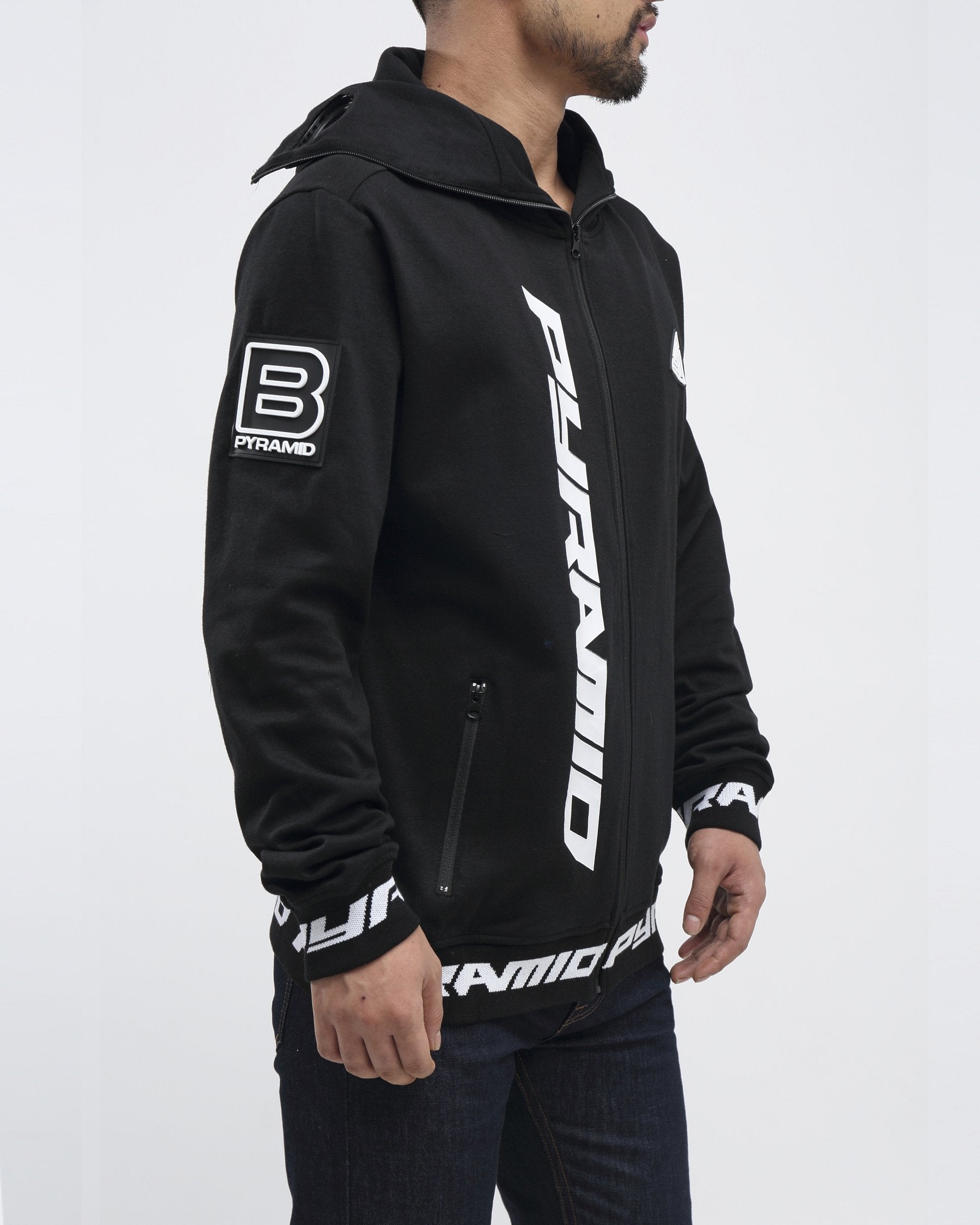 Black Pyramid Goggle Hoody (BLACK) – Spice