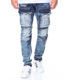 Cargo Front Oil Stan Jeans