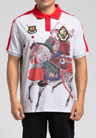 Samurai Warrior Polo Shirt