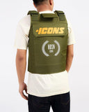 Icons Vest (Olive)